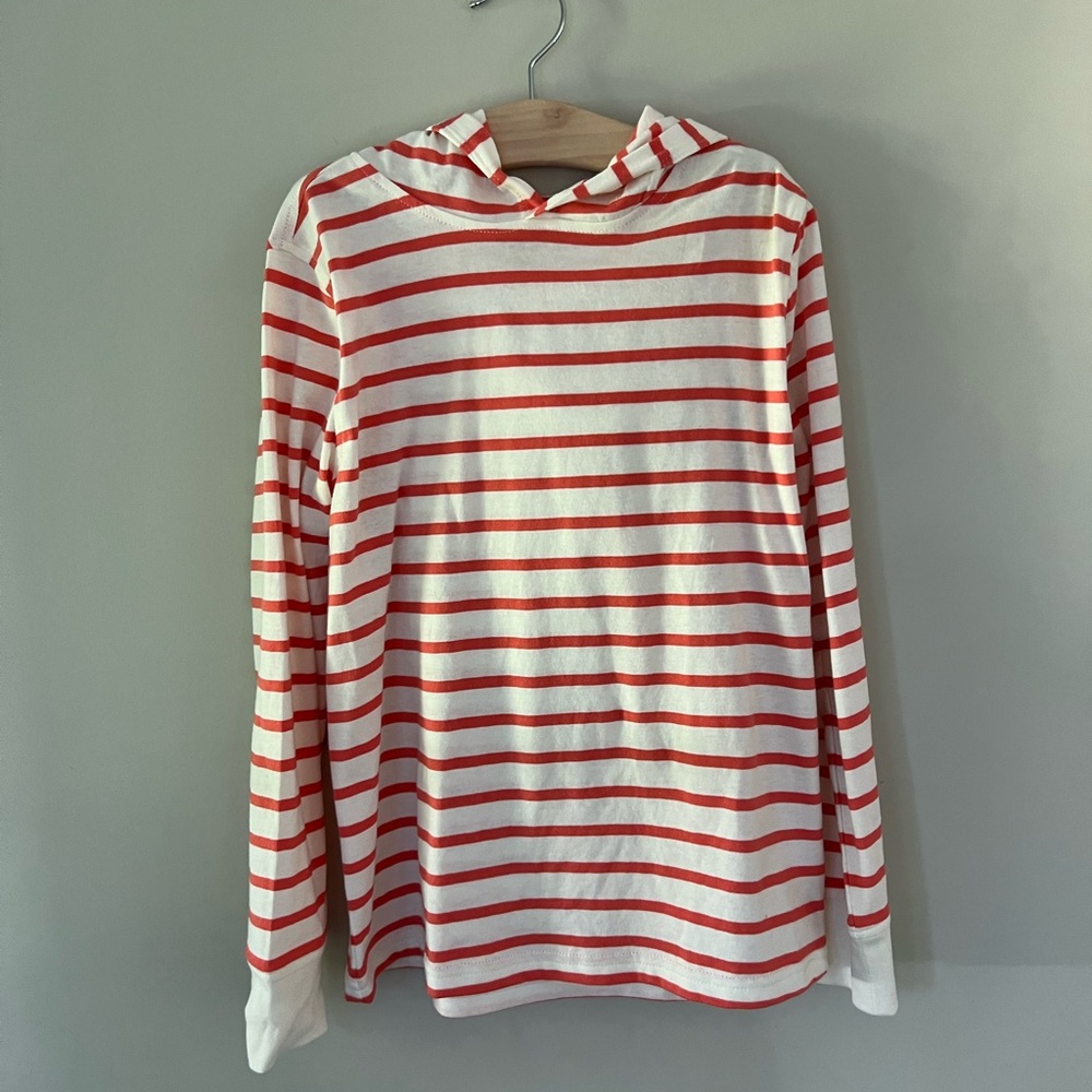 New with tags! Boys Crewcuts pullover cotton long sleeve hoodie tee.